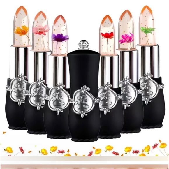Other - 1 Temp changing flower jelly lipsticks💄🔥
